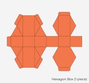 Hexagon Boxes Wholesale